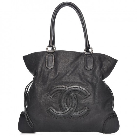 💎✨ BEAUTIFUL ✨💎 CHANEL BAG CC X-LARGE TOTE LEATHER - Picture 2 of 12